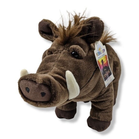Build-a-Bear The Lion King Pumbaa‎ BAB - Picture 1 of 11